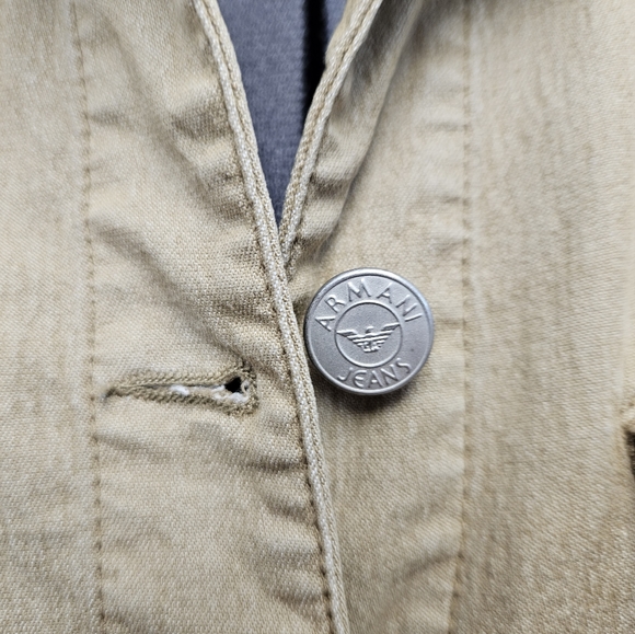 Made In Italy, Armani Jeans brand, short denim jacket. - Picture 3 of 8